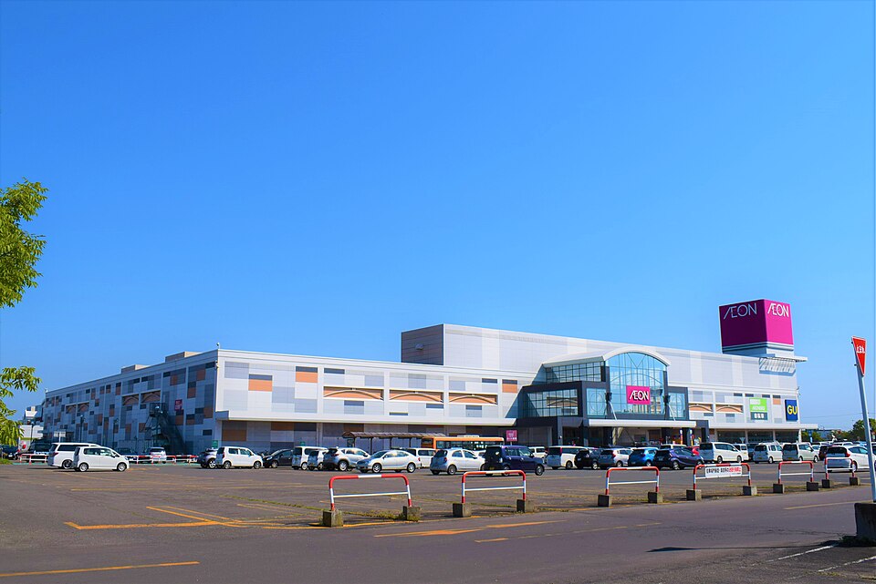 北海道のイオンモール釧路昭和の外観